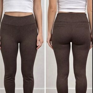 Athleta Leggings Women’s Small Brown Delancey Houndstooth